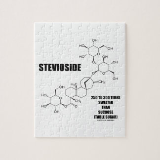 Puzzle Stevioside 250 a 300 veces más dulce que la