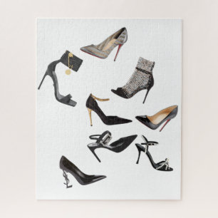 Puzzle Stiletto Jigsaw Collage de zapatos altos