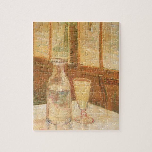 Puzzle Still Life with Absinthe by Vincent van Gogh (Vertical)