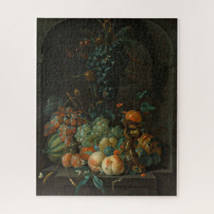 Puzzle Still Life with Fruit Coenraet Roepel 1721