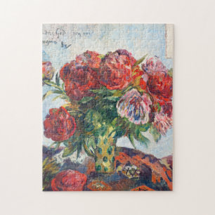 Puzzle Still Life with Peonies (Todavía la vida con los 
