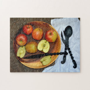 Puzzle Stillleben mit Äpfel