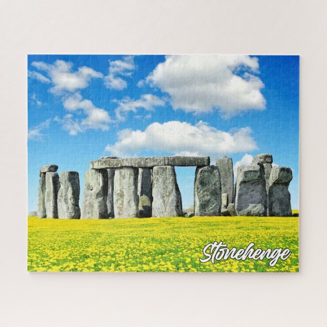 Puzzle Stonehenge, Wiltshire, Inglaterra, Reino Unido (Horizontal)