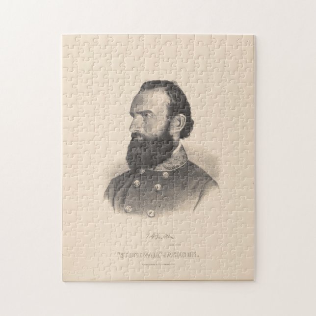 Puzzle Stonewall Jackson (Vertical)