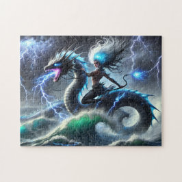 Puzzle Storm Siren Lightning Sea Dragon Mermaid
