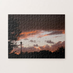 Puzzle Stormy Texas Sunset
