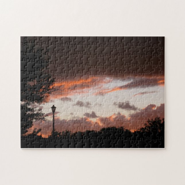 Puzzle Stormy Texas Sunset (Horizontal)
