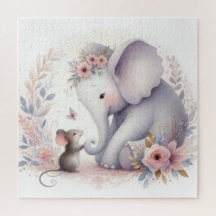 Puzzle Storybook Woodland Babia Elefante Y Ratón