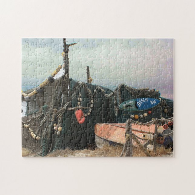 Puzzle Strandlooper Hut de Sudáfrica. (Horizontal)