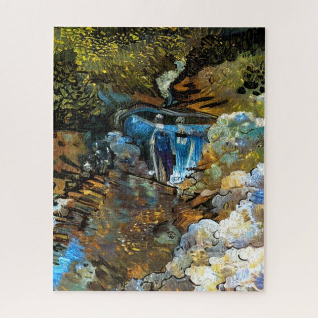 PUZZLE STREAM WATERFALL (Vertical)