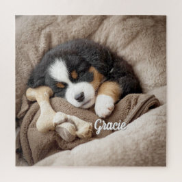 Puzzle Stunning Bernese Mountain Dog Personalized