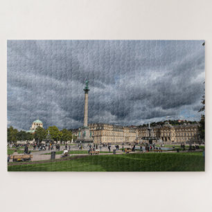 Puzzle Stuttgart Baden Württemberg Alemania Schlossplatz
