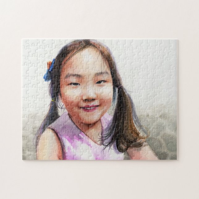 Puzzle Su foto personalizada (Horizontal)