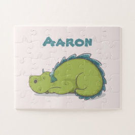 Puzzle Su nombre y el dragón durmiente