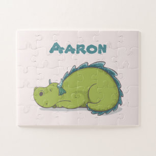 Puzzle Su nombre y el dragón durmiente