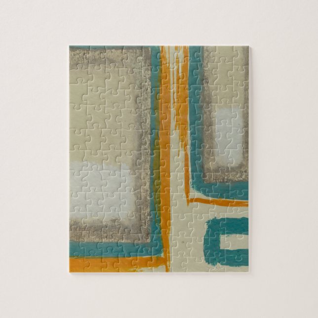 Puzzle Suave y audaz abstracto inspirado en Rothko (Vertical)