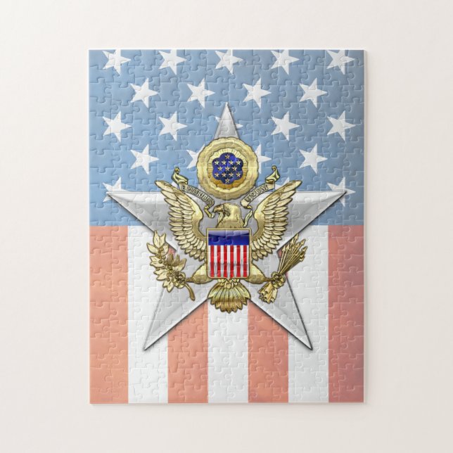 Puzzle Subdivisión de Personal General Insignia (Vertical)