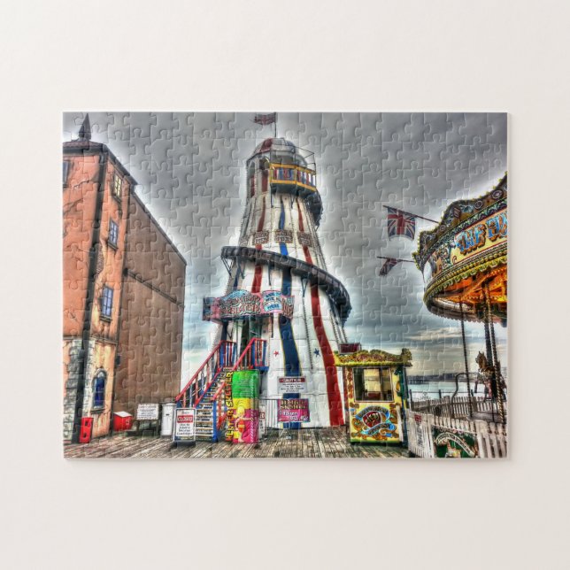 Puzzle ¡Sube! ¡Sube! Toda la diversión de la feria (Horizontal)