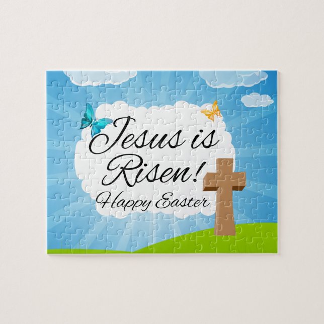 Puzzle Suben a Jesús, Pascua cristiana (Horizontal)