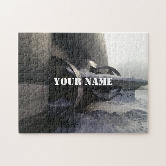 Puzzle Submarino antiguo (Horizontal)