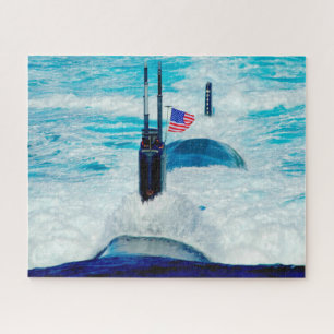 PUZZLE SUBMARINO DE ATAQUE RÁPIDO DE EE. UU. - SSN-770 (1
