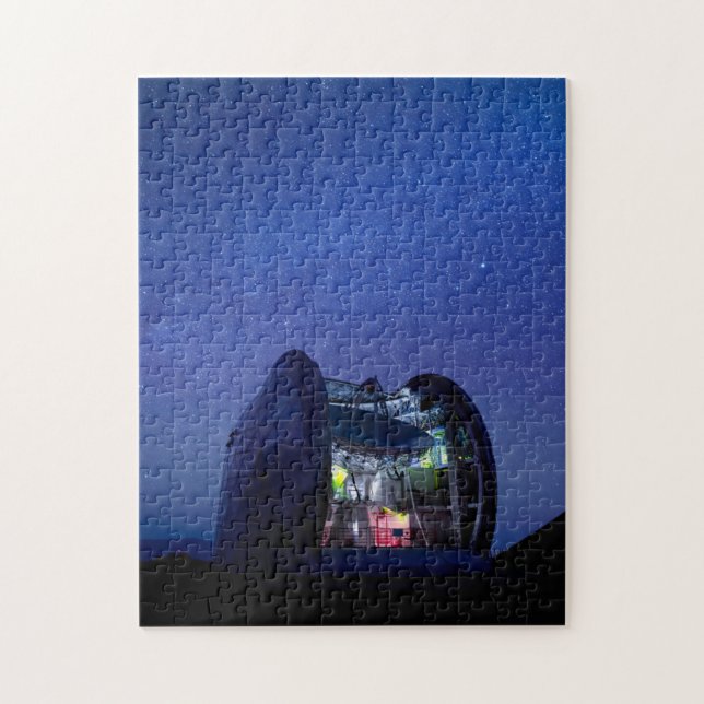 Puzzle Submilimetro de tecnología Cal Observatorio | Hawa (Vertical)