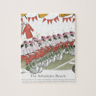 Puzzle substitutos del fútbol galés