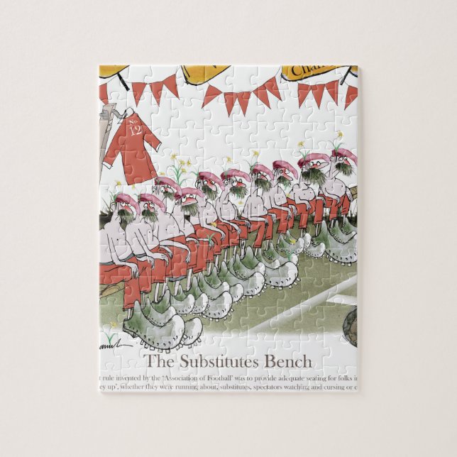 Puzzle substitutos del fútbol galés (Vertical)