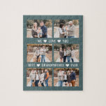 Puzzle Subtítulos dobles Personalizado de color editable<br><div class="desc">¡Los regalos fotográficos hacen los mejores regalos! Fácilmente personalizado con su texto y/o foto(s) para un aspecto personalizado. Diseñado por Berry Berry Sweet. Ver más diseños en www.berryberrysweet.com</div>