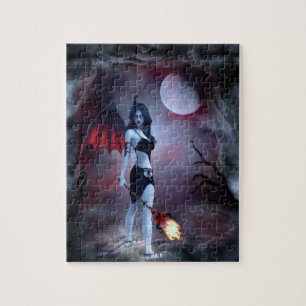 Puzzle Succubus de fuego lunar