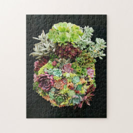 Puzzle Suculentos decorativos