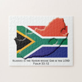 Puzzle SUDÁFRICA| Nación bendecida| BANDERA SUDAFRICANA