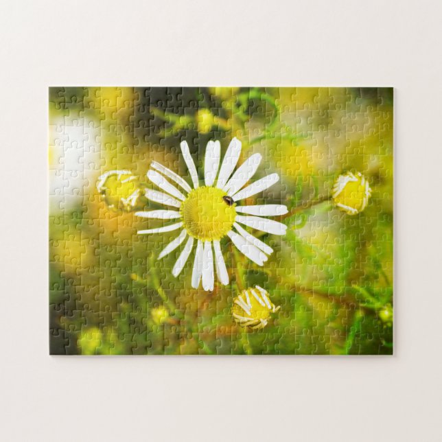 Puzzle Sueño de flor amarilla (Horizontal)