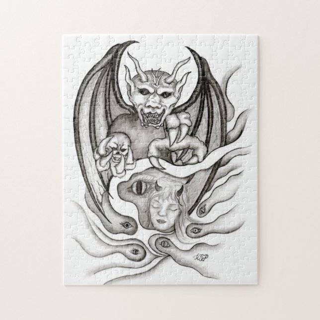 Puzzle Sueño de medianoche - Devils (Vertical)