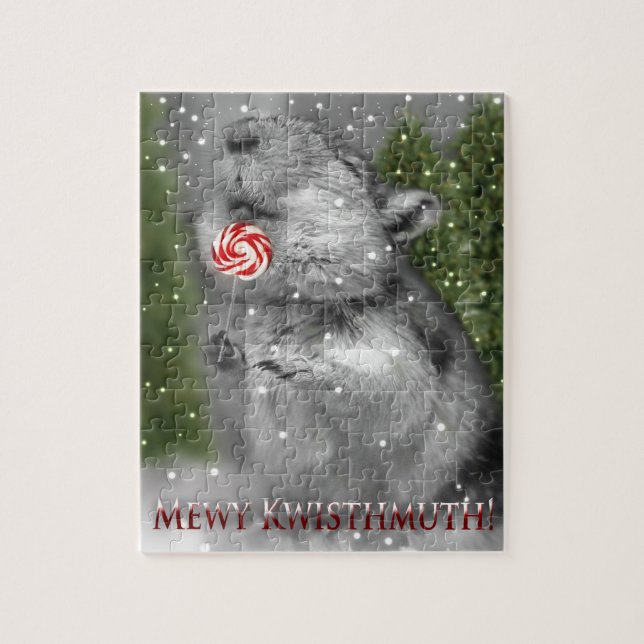 Puzzle Sueño del navidad del Gerbil (Vertical)