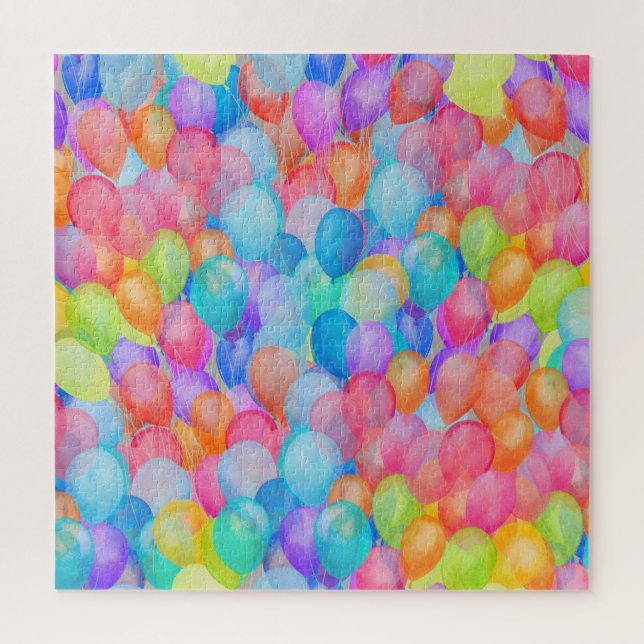 Puzzle Sueños de arcoiris: arte de globos acuáticos (Vertical)