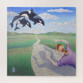 Puzzle Sueños de Orca "¡También es mi planeta!"