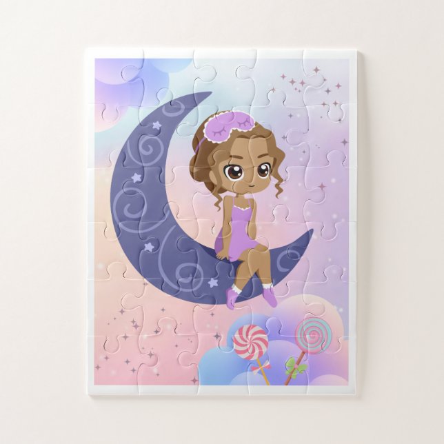Puzzle Sueños de pequeña princesa (Vertical)