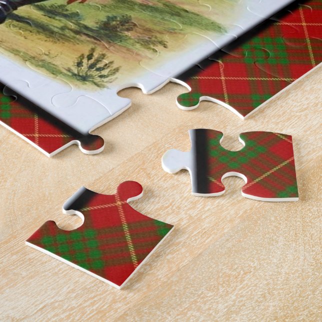 Puzzle Sueños de tierras altas de Clan Cameron Scottish (Lado)
