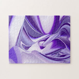 Puzzle Sueños del arcoiris de flores moradas