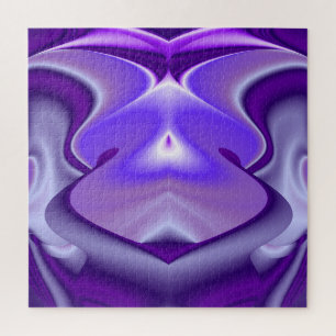 Puzzle Sueños del arcoiris de flores moradas