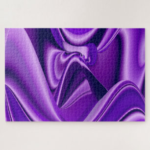 Puzzle Sueños del arcoiris de flores moradas