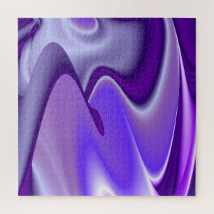 Puzzle Sueños del arcoiris de flores moradas