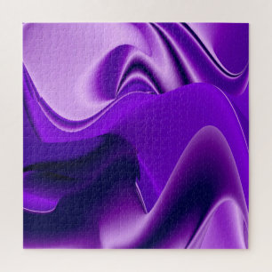 Puzzle Sueños del arcoiris de flores moradas