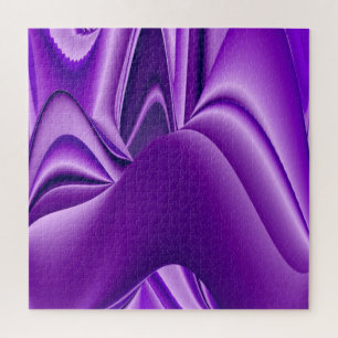 Puzzle Sueños del arcoiris de flores moradas