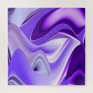 Puzzle Sueños del arcoiris de flores moradas