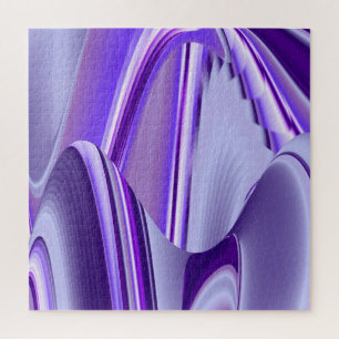 Puzzle Sueños del arcoiris de flores moradas