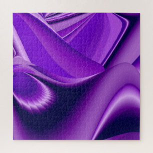 Puzzle Sueños del arcoiris de flores moradas