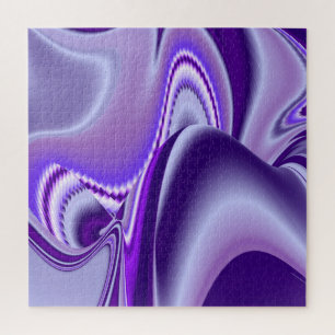 Puzzle Sueños del arcoiris de flores moradas