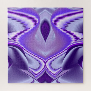 Puzzle Sueños del arcoiris de flores moradas